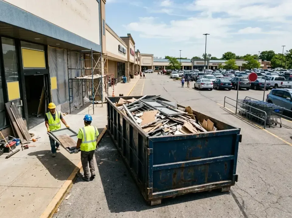 retail-store-renovation-debris-003 — frequently asked questions, Roll-off Dumpster Rentals in Minot AFB, ND